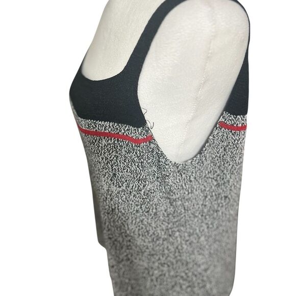Sigrid Olsen Tank Top Hand Knit Large Square Neck Stretch Vintage Gray Red
Black - Picture 2 of 10